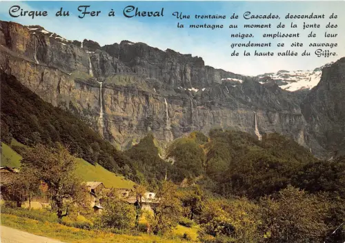 BR10998 Le Cirque du fer a Cheval a Sixt Le Village de Frenelay france