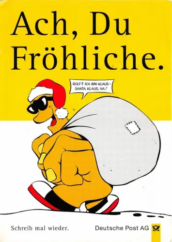 B75180 ac du frohlichedeutsche post AG Werbung Werbung Werbung