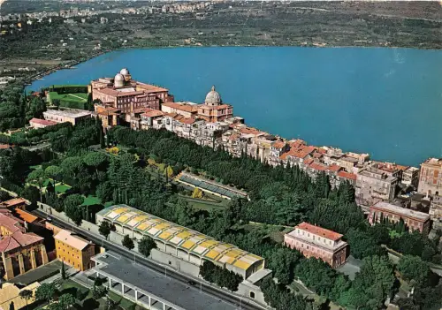 BG13550 castel gandolfo dall aereo italy