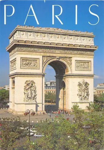 B9077 Paris Arc de Triumphe