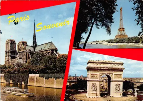 B43671 Paris Multiviews Frankreich