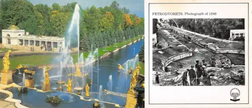 B63563 Russland Petrodvorets Vergangenheit und Gegenwart