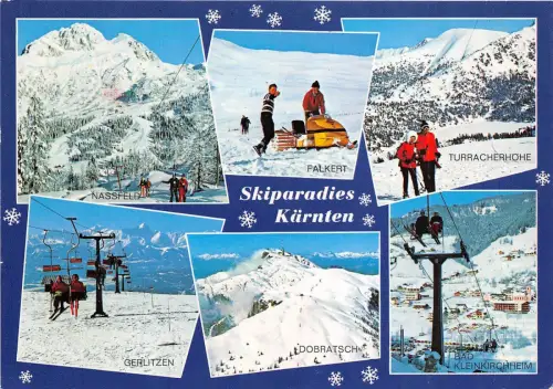 BG11560 skiparadies kärnten falkert nassfeld gerlitzen ski austria
