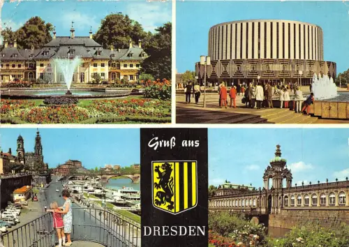 BG10315 schloss pillnitz bergpalais dresden multi views germany