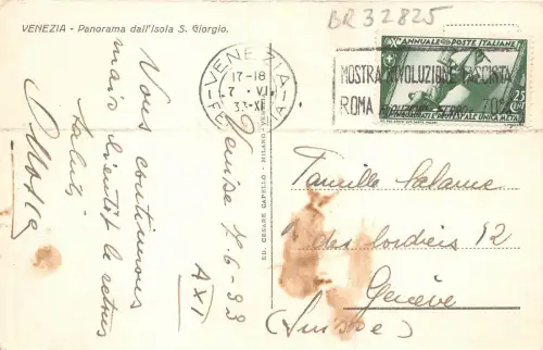 BR32825 Venezia Panorama Italien