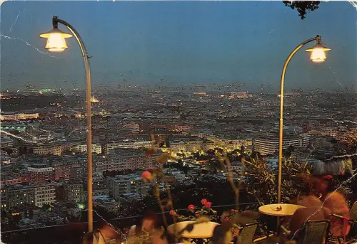 B84610 roma panorama dal caffe zodiaco sil monte mario italy