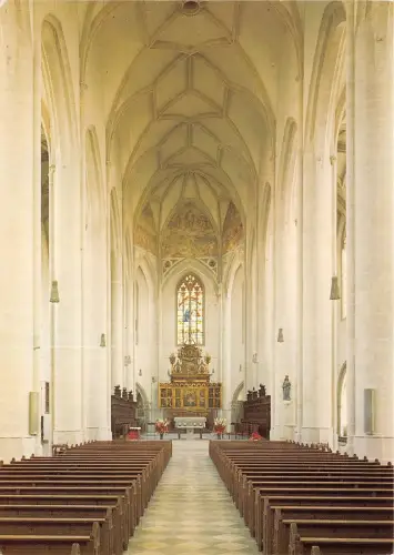 B34745 Münster zur Schonen Unserer Liben Frau in Ingolstadt innenansich germany