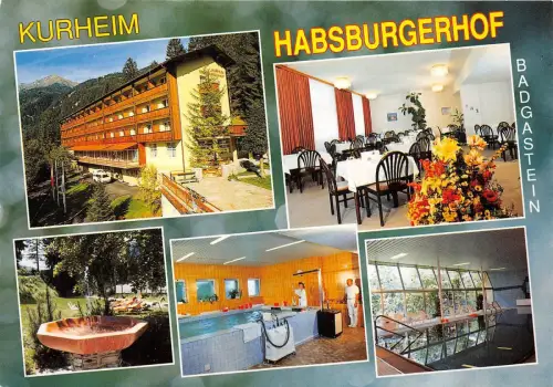 B68663 Österreich Bad Gastein Kurheim Habsburgerhof Multiviews