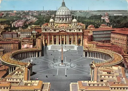 BR76993 roma piazza s pietro italy