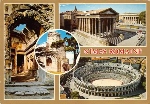 BG5520 nimes gard temple de diane arenes romaines france