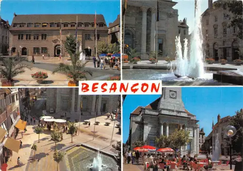 BR3609 Besancon Doubs Fountaine du Sculpteur Jacques Voitot Frankreich