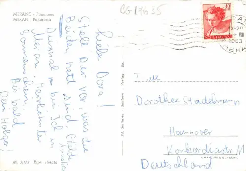 BG17635 Meran Meran Panorama Italien
