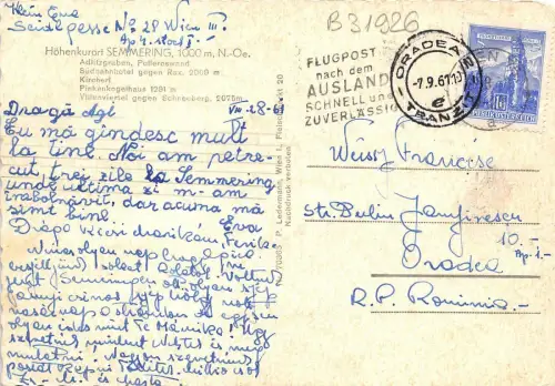 B31926 Semmering Österreich