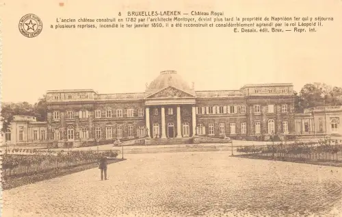 Br35053 Bruxelles Chateau Royal belgium