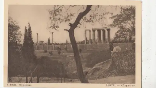 BF32680 olympieum athen greece front/back image