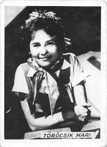 B70754 Torocsik Mari 7x5cm Schauspieler Schauspieler Rumänien