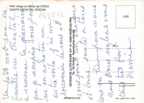 B49512 Sainte-Croix-du-Verdon Multiviews Frankreich