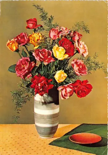 B52034 Fleurs Blumen Rosen