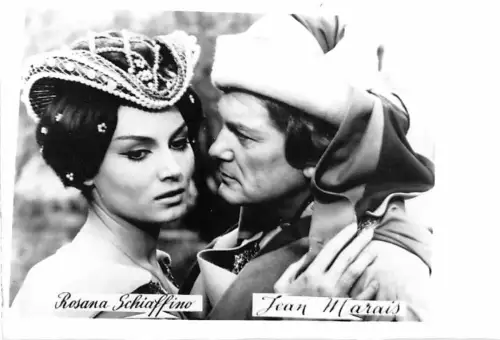 B76118 jean marais resona schiaggino acteur schauspieler 9x6cm