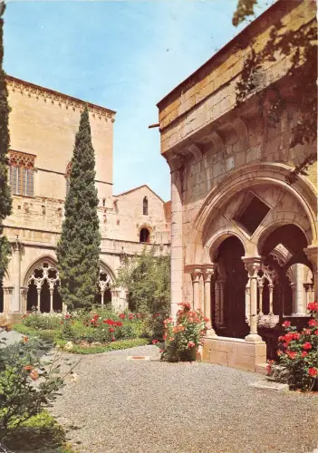 BG6268 Real Monasterio de Poblet Claustro y Palacio del Rey Martin Spanien