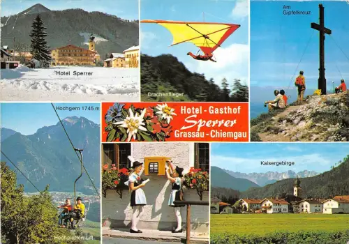 B26289 Drachenflieger Grassau Chiemgau