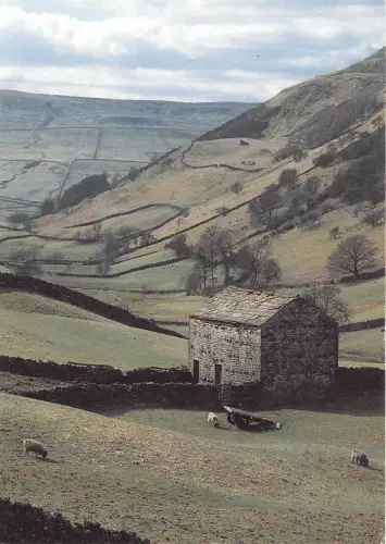 BT18469 Talansicht mit Blick nach Süden in Richtung Thwaire UK