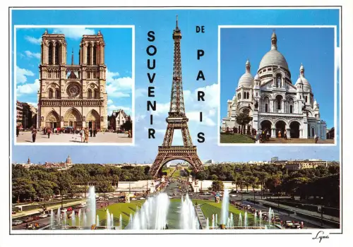 B66613 Paris Multiviews Frankreich