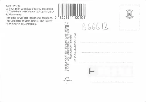 B66613 Paris Multiviews Frankreich