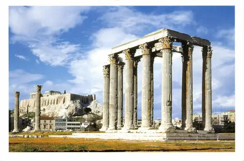 B29636 Athen Wallfahrtskirche des Olympischen Zeus Griechenland