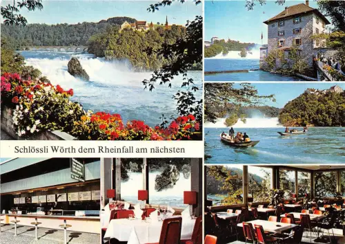 BG28279 Restaurant schlosssli worth am rheinfall neuhausen schweiz