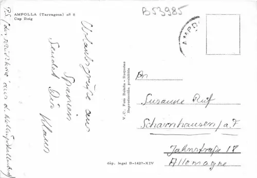 B53985 Ampolla Cap Roig Spanien