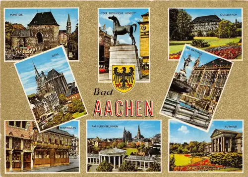 BG11003 Bad Aachen Multi Views Germany