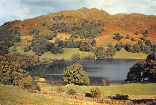 B87197 loughrigg tarn and loughrigg fell uk