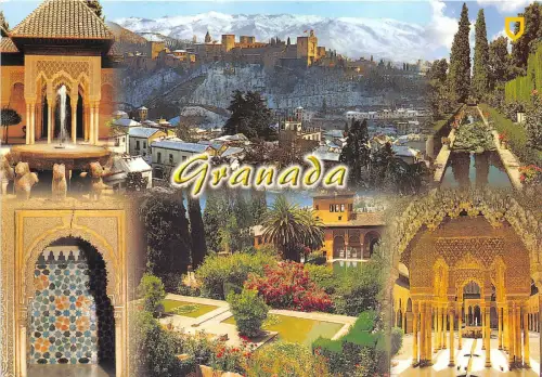 B49744 Granada Panorama Spanien