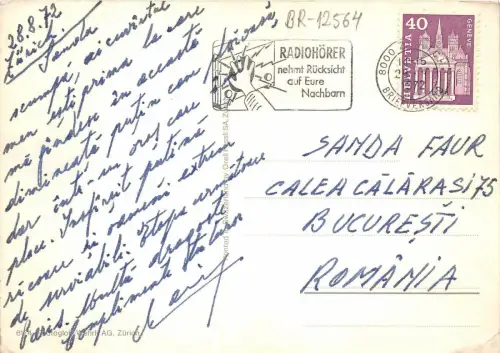 BR12564 Zürich Schweiz