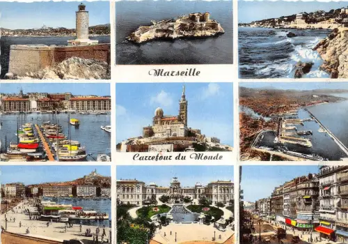 B51572 Marseille Multiviews Frankreich