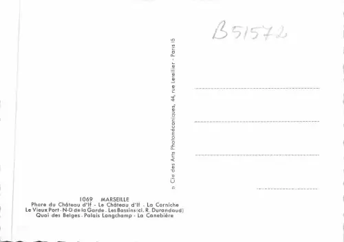 B51572 Marseille Multiviews Frankreich