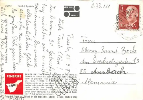 B33111 Teneriffa Spanien