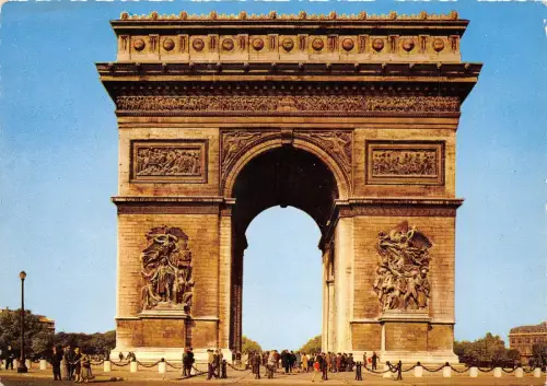 B31305 Paris L`Arc de Triomphe de l`Etoile france