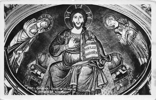 B6618 Italien Pisa Cattedrale Cristo la Vergine