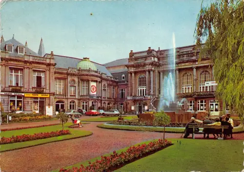 BG4994 spa jardins et fontaine du casino belgium