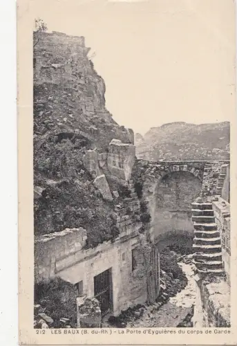 BF11411 les baux la porte d egyguieres du corps france front/back image
