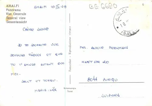 BG6690 Amalfi Panorama Italien