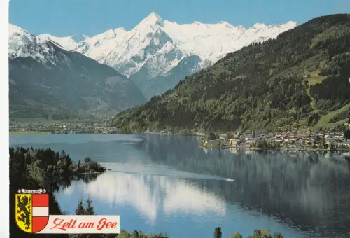 BG27085 alpenseebad zell am see kitzsteinhorn salzburg österreich