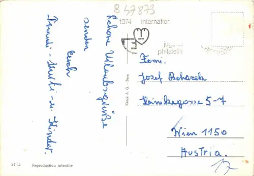 B47873 Suissse Schweiz Boote Bateaux Multiviews Switzerland