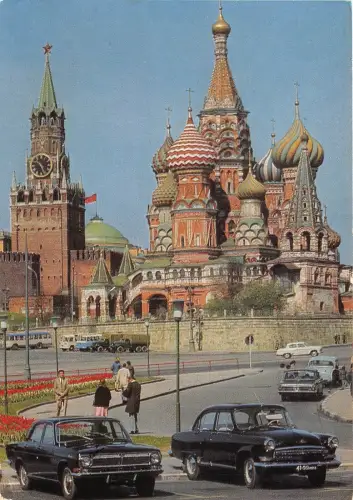 B54568 Moskau Auto Voiture Russland