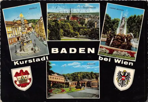 B32284 Wien Baden Kurstadt Österreich