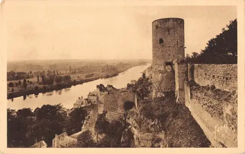 BF5309 tour du moulin et vallee de la vienne chinon france Frankreich