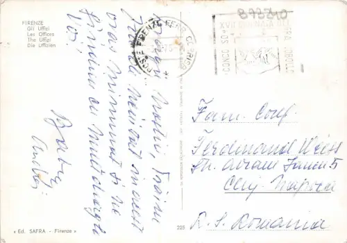 B73240 Firenze les office Italy