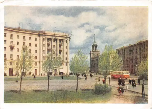 B40845 Russland Leningrad im Moskauer Prospekt